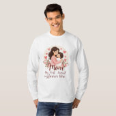 私の永遠の英雄 | マザーズデイTシャツデザイン Tシャツ (正面フル)