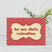 私の汚いバレンタイン 招待状 (スタンド正面)