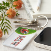 「私の決意」モチベーション肯定 キーホルダー (正面右)