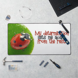 「私の決意」モチベーション肯定 デスクマット