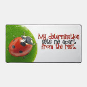 「私の決意」モチベーション肯定 デスクマット (正面)