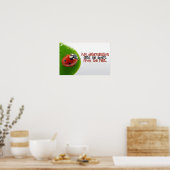 「私の決意」モチベーション肯定 ポスター (キッチン)