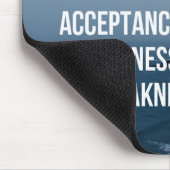 私の沈黙の引用文を誤解して下さい マウスパッド (コーナー)