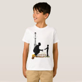 私の油田のパパの誇りを持った Tシャツ (正面フル)