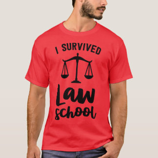 私の法生き延び律学校卒業パーティーのギフト弁護士 Tシャツ