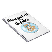 私の泡猫を避けて下さい ノートブック (右側)