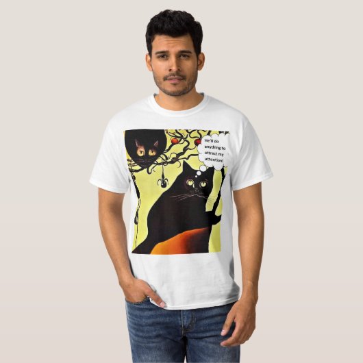 私の注意を引きつける Tシャツ (正面フル)