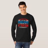 私の注意ボードゲームボードゲーマーボードゲーム Tシャツ (正面フル)