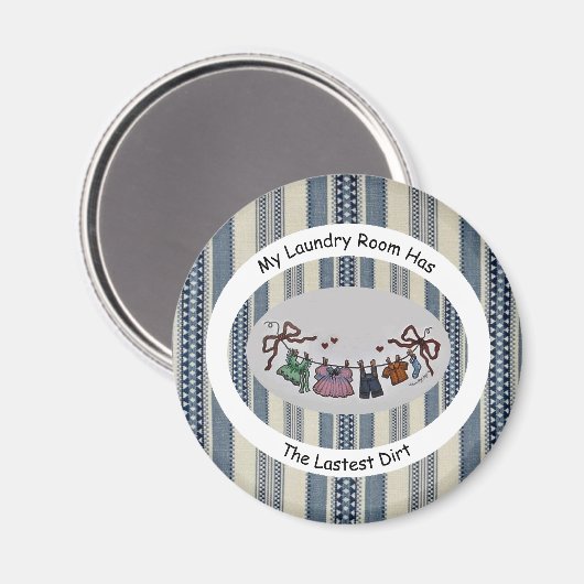 私の洗濯室は最新の汚れ磁石を持っている マグネット (正面/裏面)