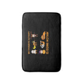 私の活お気に入りの動は何もレトロの怠け者ではない バスマット (正面縦)