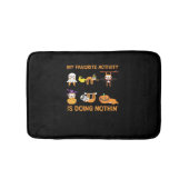 私の活お気に入りの動は何もレトロの怠け者ではない バスマット (正面)