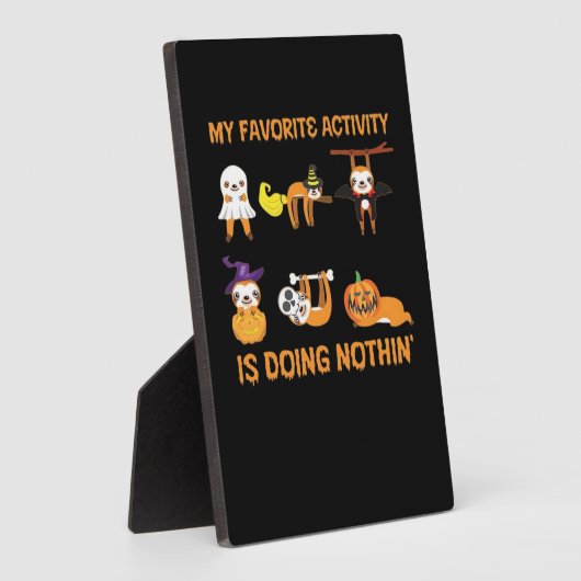 私の活お気に入りの動は何もレトロの怠け者ではない フォトプラーク (側面)