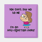 私の漫画の女の子にノーと言うことができない マグネット (正面)