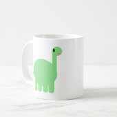 私の漫画の恐竜 コーヒーマグカップ (正面左)