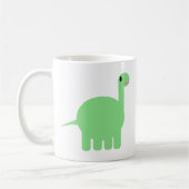 私の漫画の恐竜 コーヒーマグカップ (左)