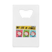 私の漫画 クレジットカード栓抜き (裏面)