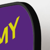 私の漬物をくすぐる ピックルボールラケット (左詳細)