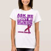 私の火花を発する暗点について私に尋ねて下さい Tシャツ (正面)