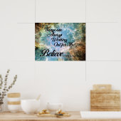 私の為に事は常に運んでいる信じ-  ポスター (キッチン)