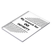 私の無限探索は続く ノートブック (左側)