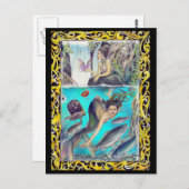 私の熱帯の幻想 ポストカード (正面/裏面)