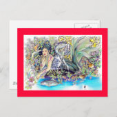 私の熱帯の幻想 ポストカード (正面/裏面)