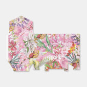 私の熱帯カラフルの葉のエキゾチックな花園 フェイバーボックス (折り畳みなし)