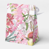 私の熱帯カラフルの葉のエキゾチックな花園 フェイバーボックス (裏面サイド)