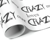 私の熱狂するな愛あなたの熱狂する ラッピングペーパー (ロールコーナー)