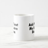 私の爆発性の下痢について私に尋ねて下さい コーヒーマグカップ (中央)