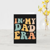 私の父の時代のグルービーな父の日 カード (黄色い花)