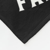 私の父の遺憾の意認識度Pr フリースブランケット (角)