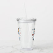 私の父は最高の可愛い父親の日だ アクリルタンブラー (左)