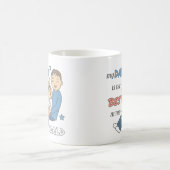 私の父は最高の可愛い父親の日だ コーヒーマグカップ (中央)