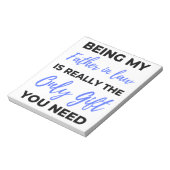 私の父は本当に唯一の贈り物2 ノートパッド (回転)