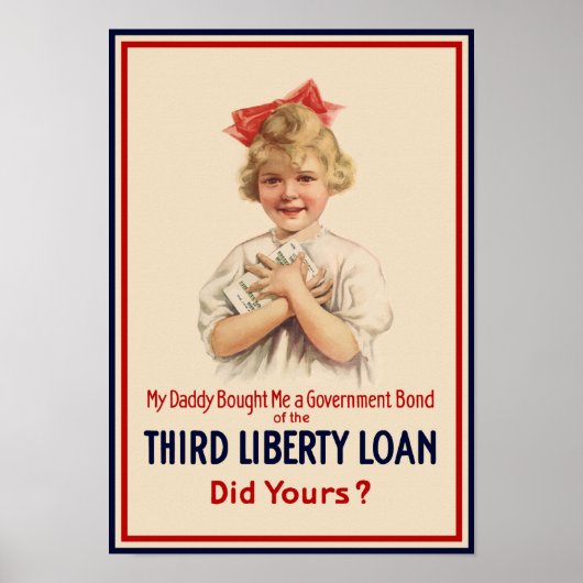 私の父買親は私に国債を持つ ポスター (正面)