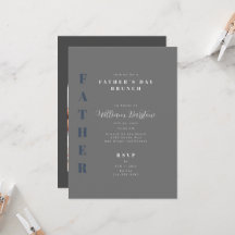 私の父、私のスーパーヒーロー父の日ブランチ