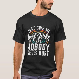 私の牛与え肉のジャグジーと誰も牛肉を傷つけない Tシャツ