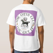 私の牝馬は発情中 T-Shirt Tシャツ (裏面)