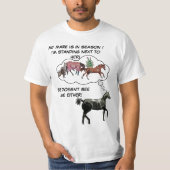 私の牝馬は発情中 T-Shirt Tシャツ (正面)