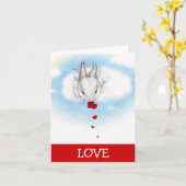 私の物があって下さい カード (黄色い花)