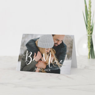 私の物がロマンチックなバレンタインデーの写真カードあって下さい シーズンカード