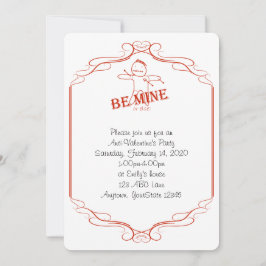 私の物さもないとアンチバレンタインのパーティの招待状があって下さい 招待状