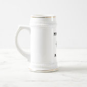 私の物に二重ステインをして下さい ビールジョッキ (左)