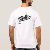 私の物のように蹴られるWale - Tシャツ (裏面)