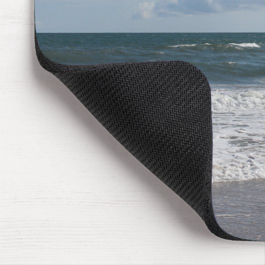 私の物の代りにあなた自身の美しいビーチPicを加えて下さい マウスパッド (コーナー)