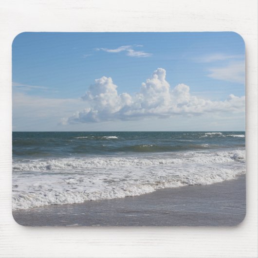 私の物の代りにあなた自身の美しいビーチPicを加えて下さい マウスパッド (正面)