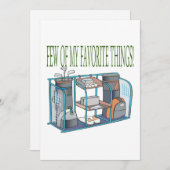 私の物はお気に入りの少ない 招待状 (正面/裏面)