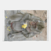 私の物!!...ワイルドタイマカケモンキー キッチンタオル (横)