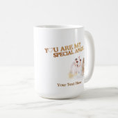 私の特別な天使です-それをカスタマイズ! コーヒーマグカップ (正面右)